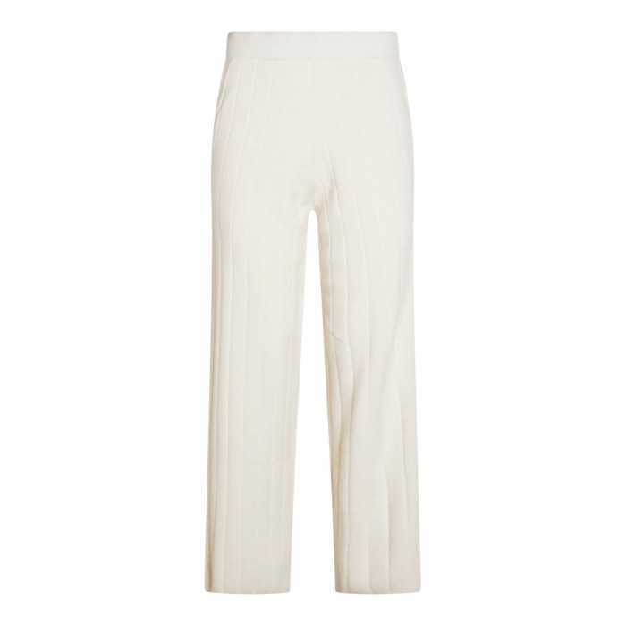WHITE CASHMERE JARDIN PANTS