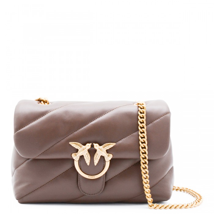 BROWN LEATHER LOVE CLASSIC...