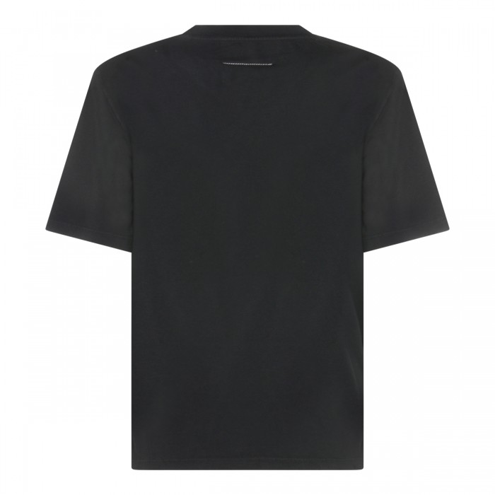 BLACK COTTON T-SHIRT 2