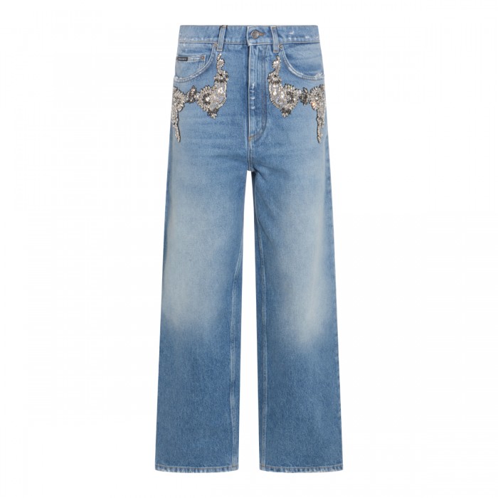 BLUE COTTON JEANS