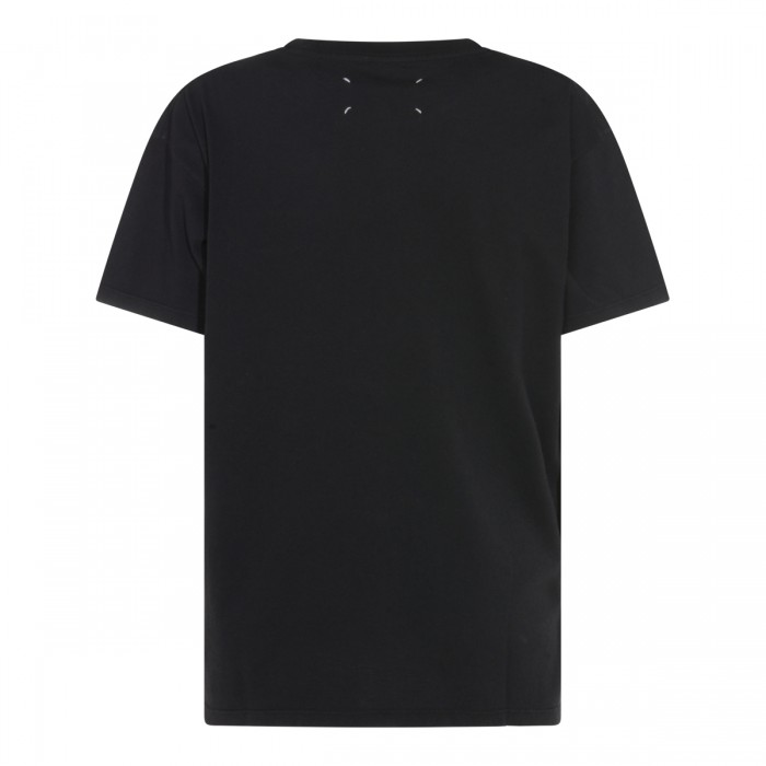 BLACK COTTON T-SHIRT 2