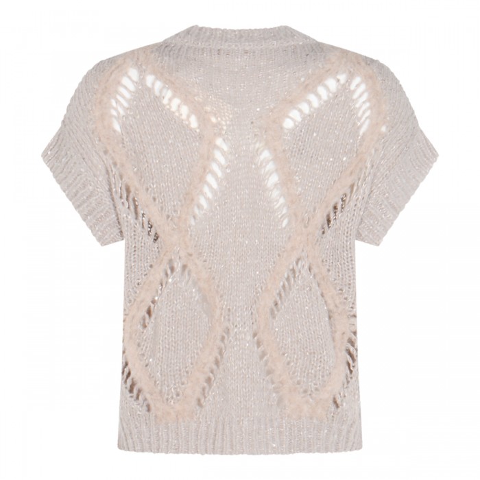 BEIGE WOOL TARQUINIO KNITWEAR 2