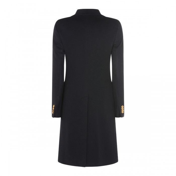 DARK BLUE WOOL COAT 2