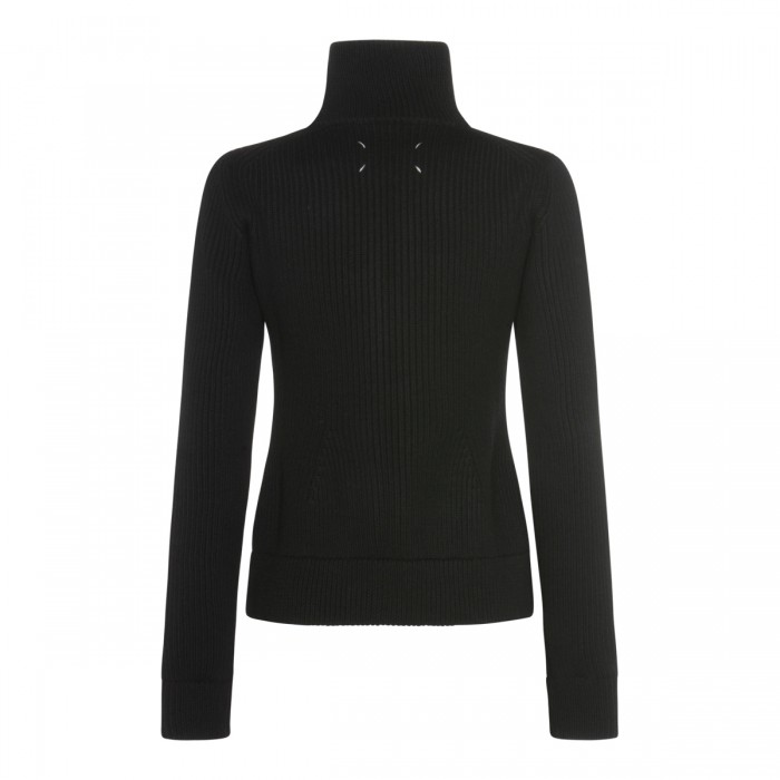 BLACK WOOL KNITWEAR 2