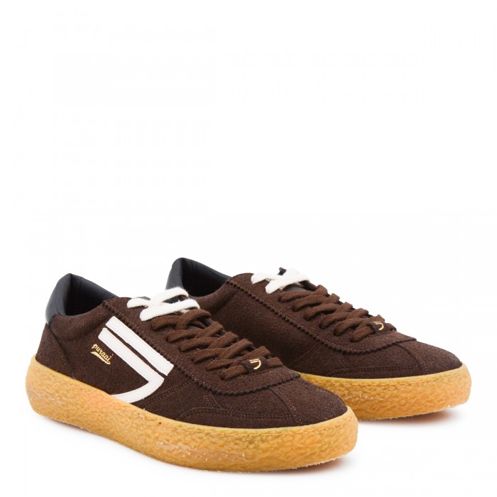 BROWN LEATHER SNEAKERS 2