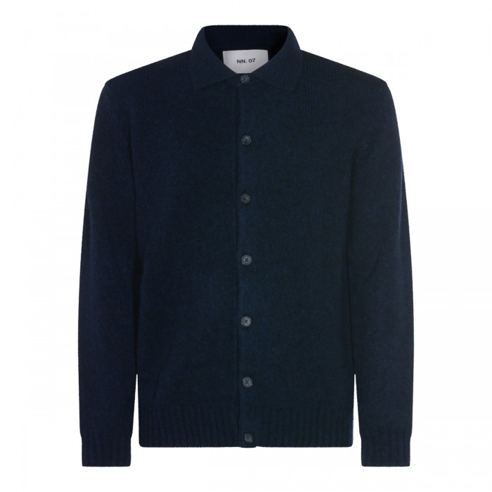 NAVY WOOL KNITWEAR