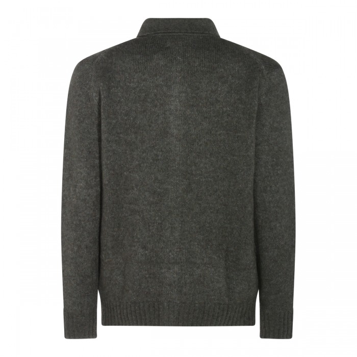 GREY WOOL KNITWEAR 2