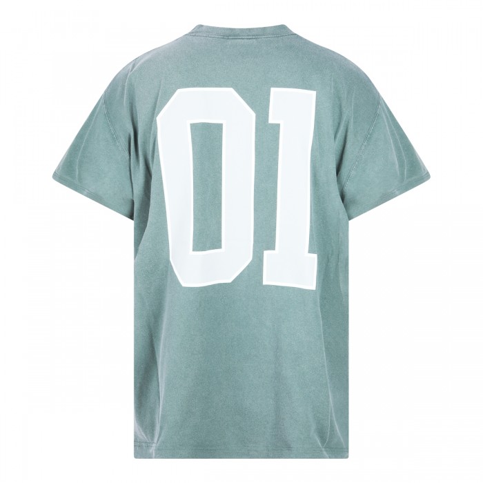 GREEN COTTON T-SHIRT 2