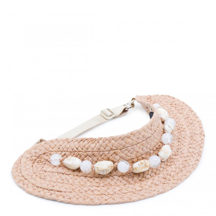 NATURAL RAFFIA NYLA HAT 2