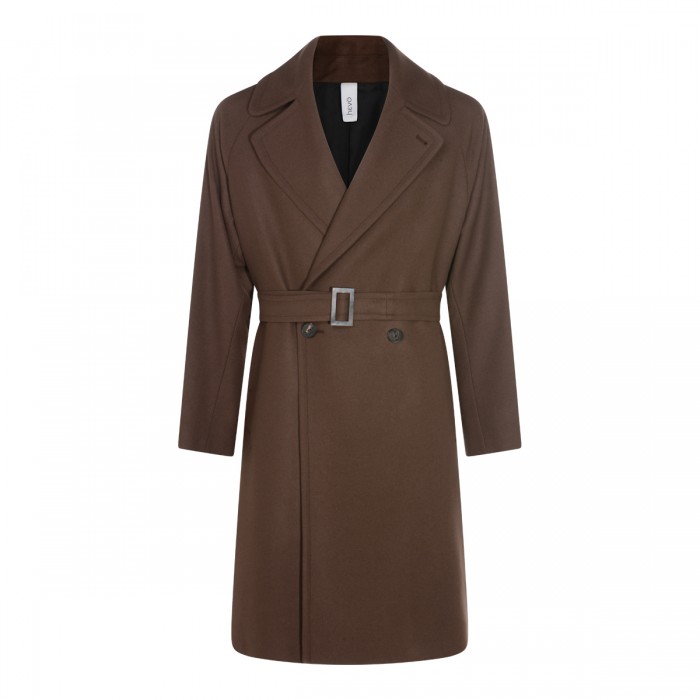 BROWN WOOL COAT