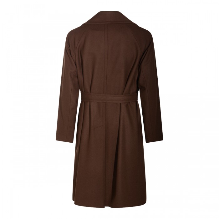 BROWN WOOL COAT 2