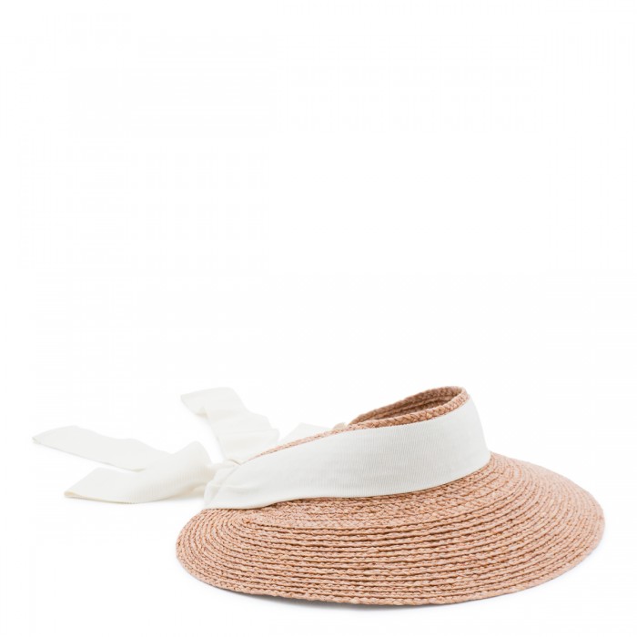 NATURAL AND WHITE RAFFIA...