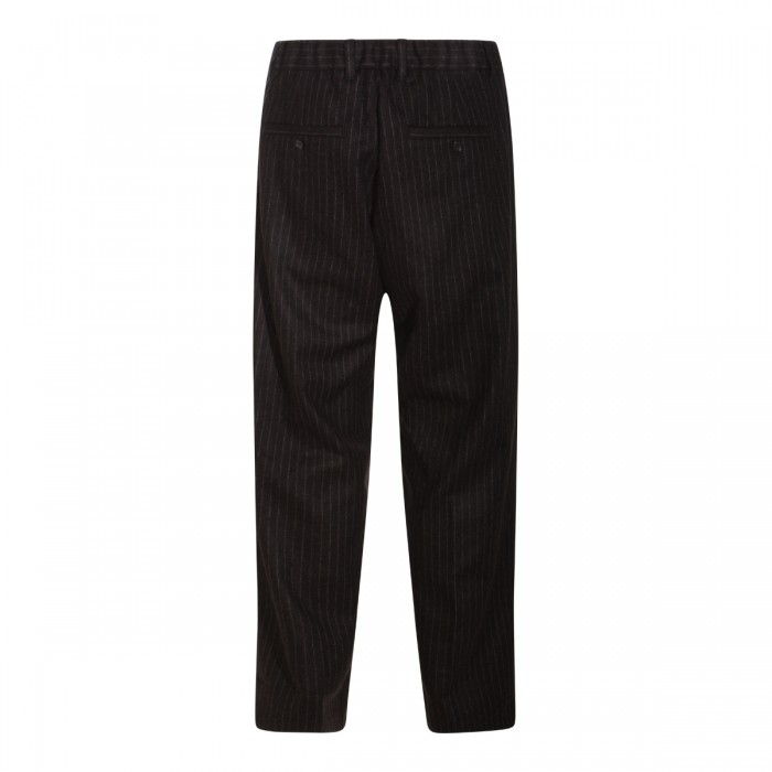 BLACK WOOL PANTS 2