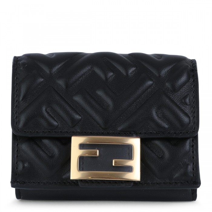 BLACK LEATHER MINI BAG 2