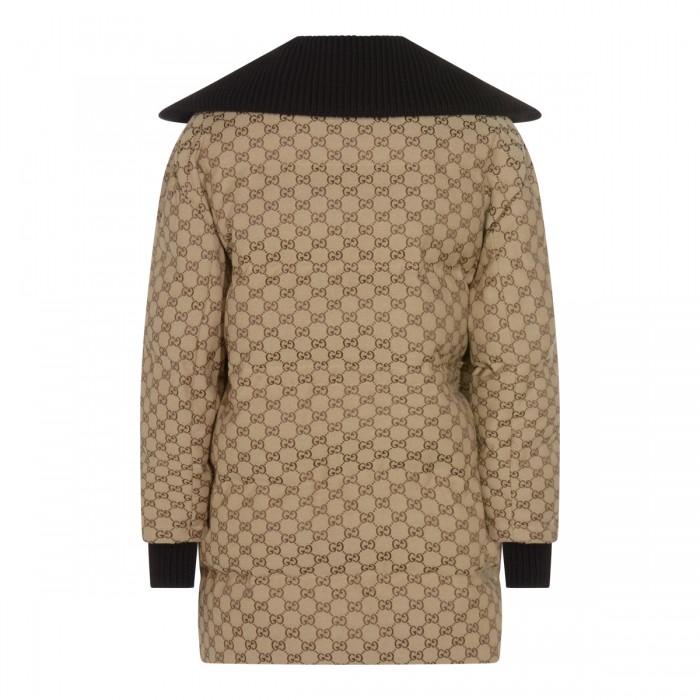 CAMEL COTTON DOWN JACKET 2