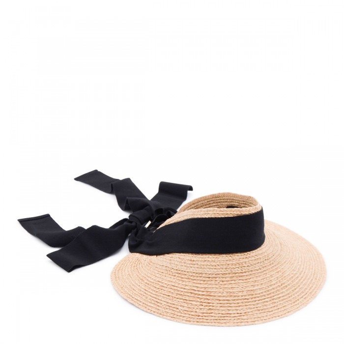 NATURAL AND BLACK RAFFIA... 2