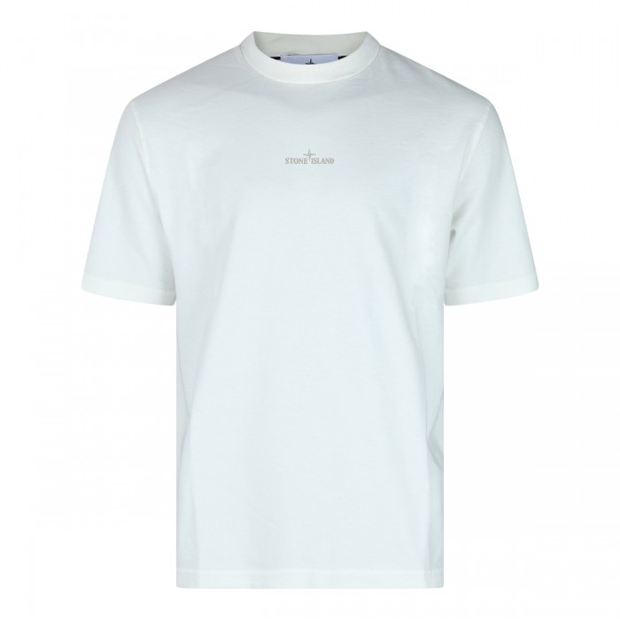 IVORY COTTON T-SHIRT
