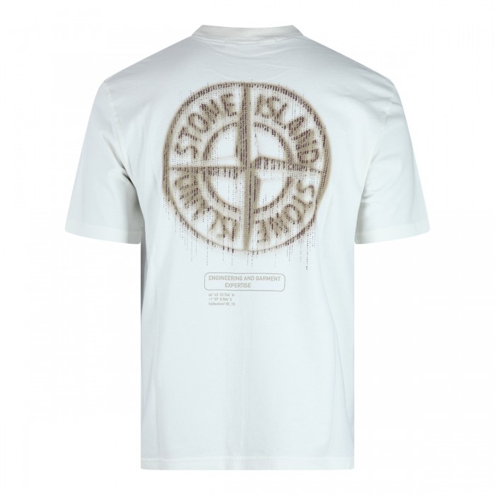 IVORY COTTON T-SHIRT 2