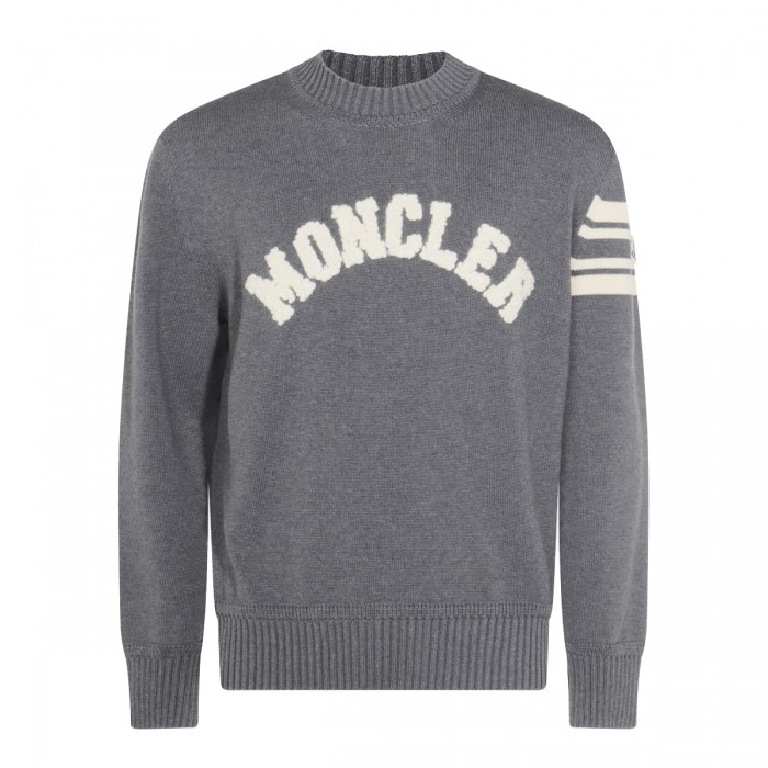 GREY COTTON KNITWEAR