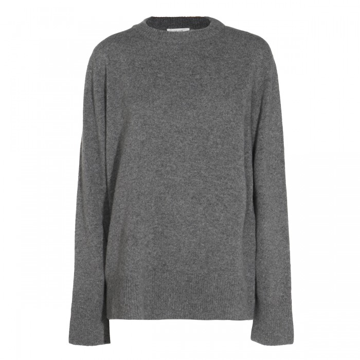 GREY WOOL KNITWEAR