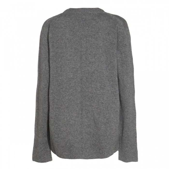 GREY WOOL KNITWEAR 2
