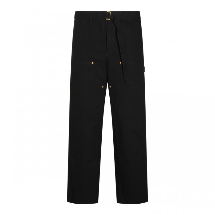 BLACK COTTON PANTS