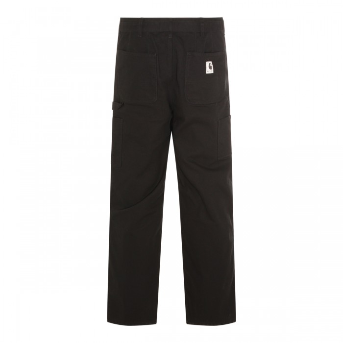 BLACK COTTON PANTS 2