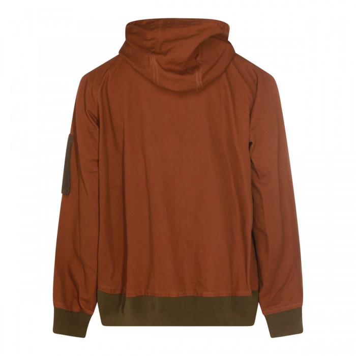 BROWN COTTON CASUAL JACKET 2