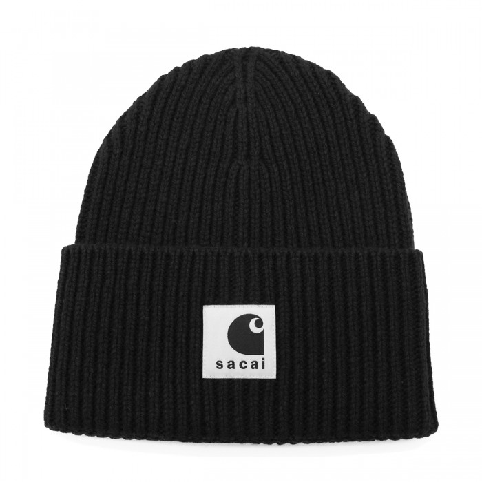 BLACK WOOL HAT