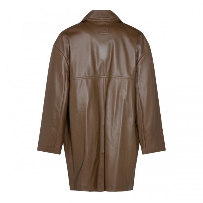 BROWN LEATHER JACKET 2