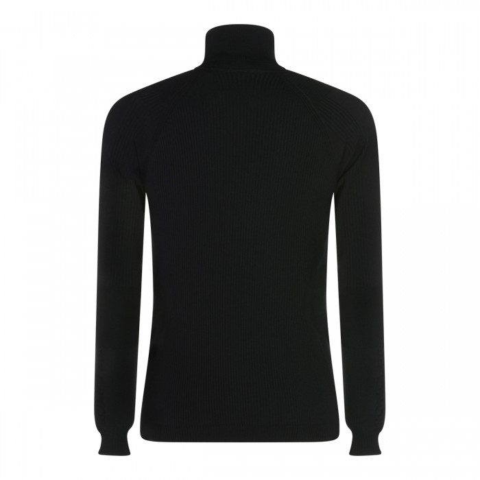 BLACK WOOL KNITWEAR 2