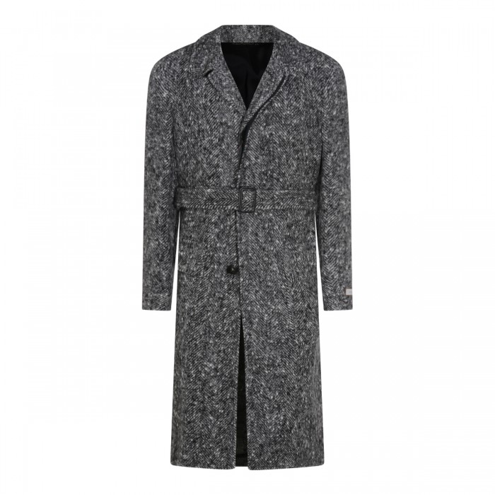 GREY WOOL COAT