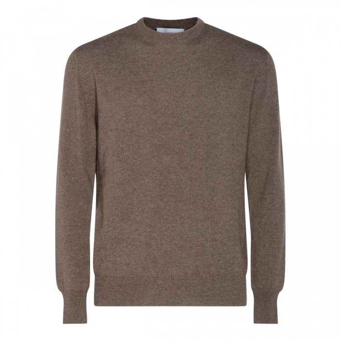 BROWN CASHMERE KNITWEAR