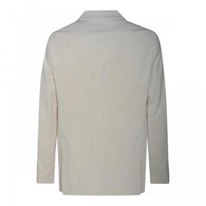 WHITE WOOL BLAZER 2