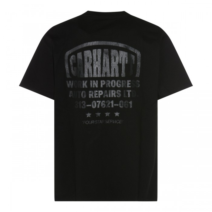 BLACK COTTON T-SHIRT 2