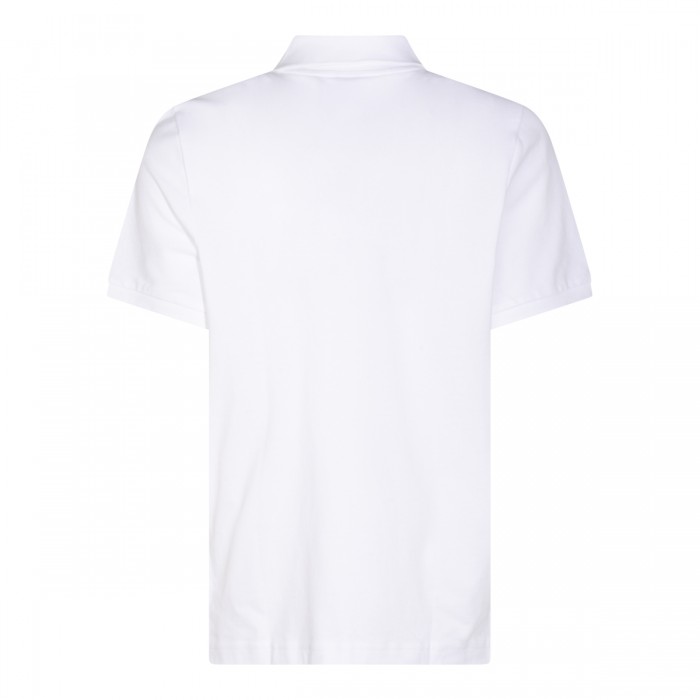 WHITE COTTON POLO SHIRT 2
