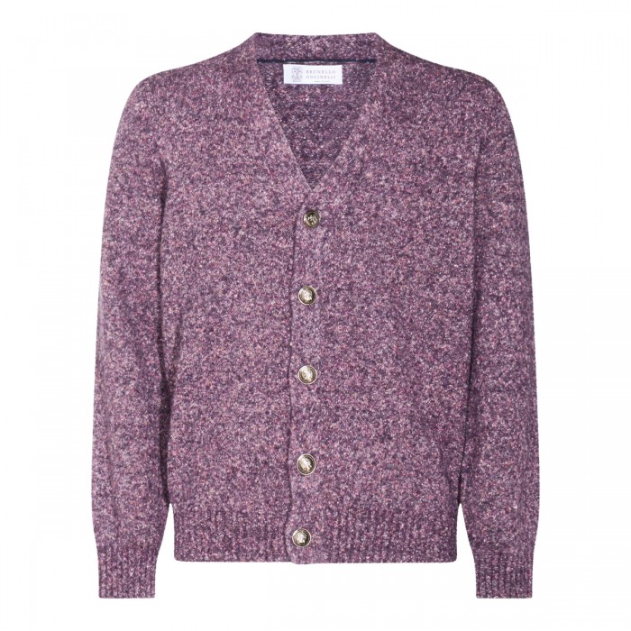 PURPLE WOOL KNITWEAR