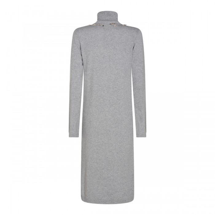 DARK GREY WOOL DRESS 2