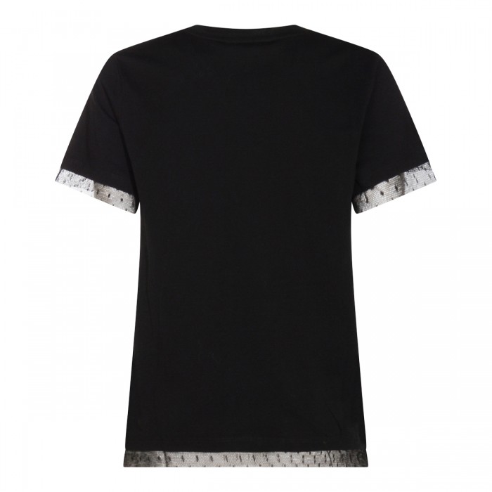 BLACK COTTON T-SHIRT 2