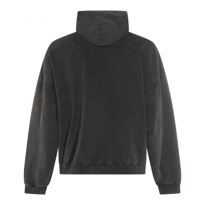 BLACK COTTON SWEATSHIRT 2