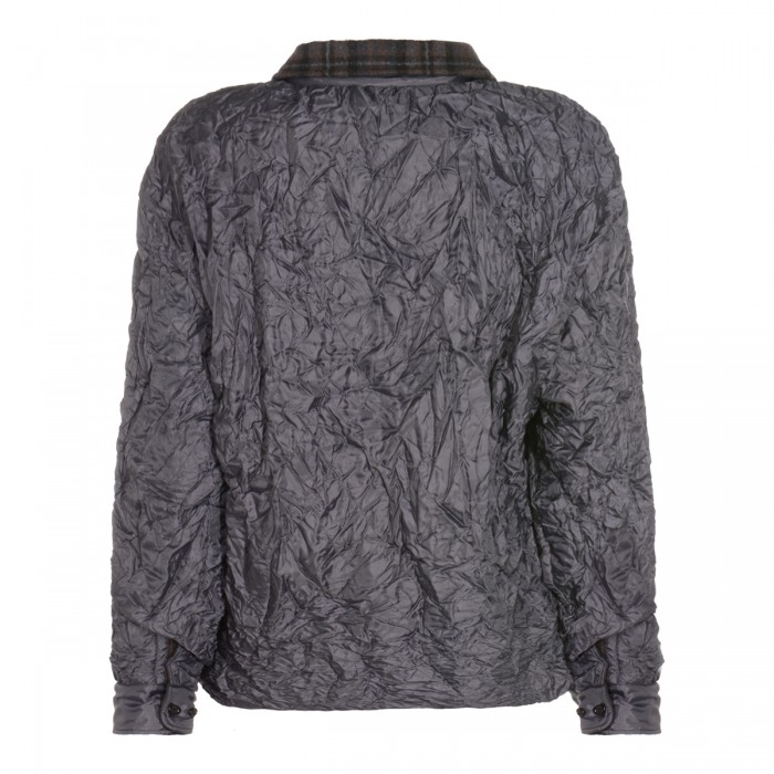 DARK GREY WOOL CASUAL JACKET 2