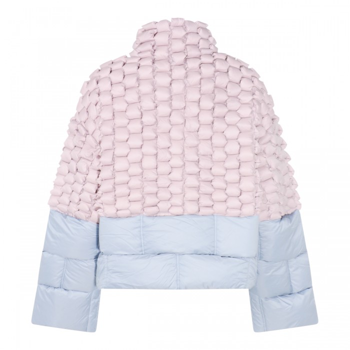 PINK AND LIGHT BLUE DOWN... 2