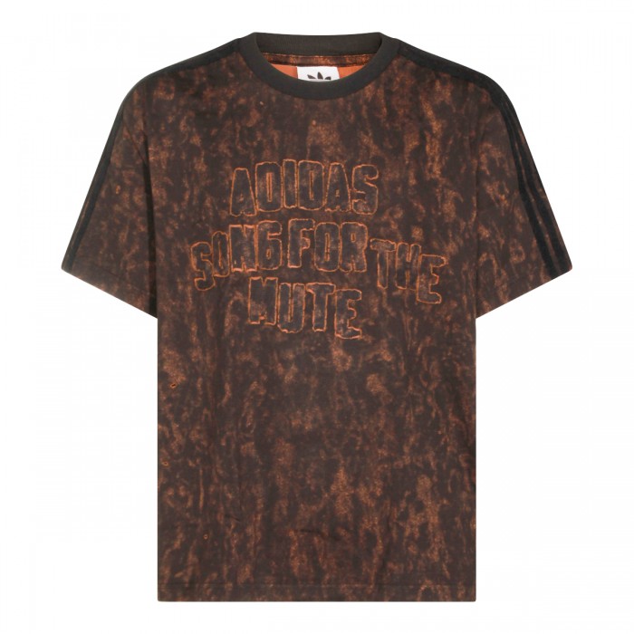 BROWN COTTON T-SHIRT