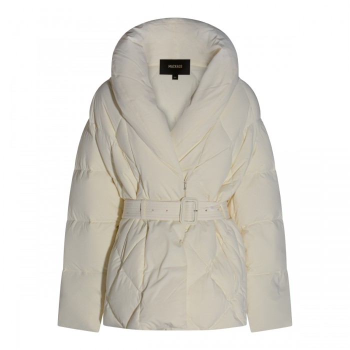 CREAM DOWN JACKET