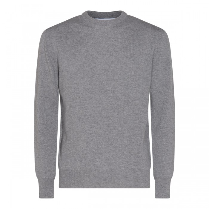 GREY CASHMERE KNITWEAR