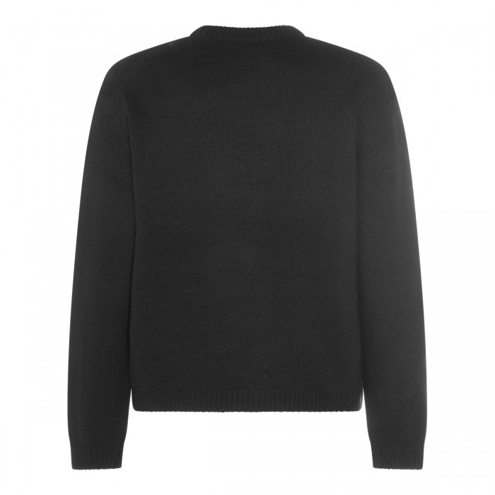 BLACK WOOL KNITWEAR 2