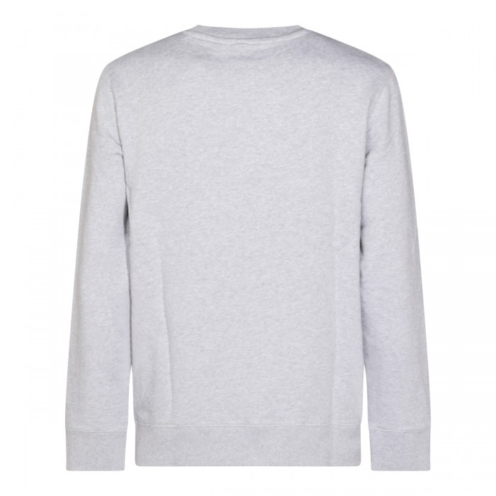 LIGHT GREY COTTON SWEATSHIRT 2