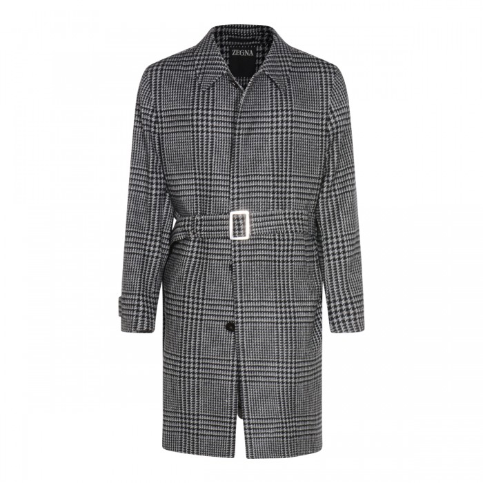 GREY WOOL COAT