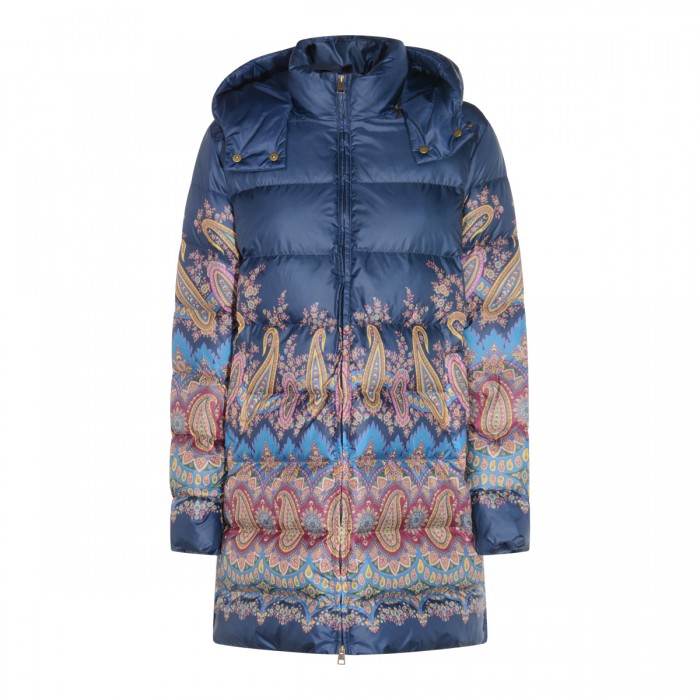 DARK BLUE DOWN JACKET