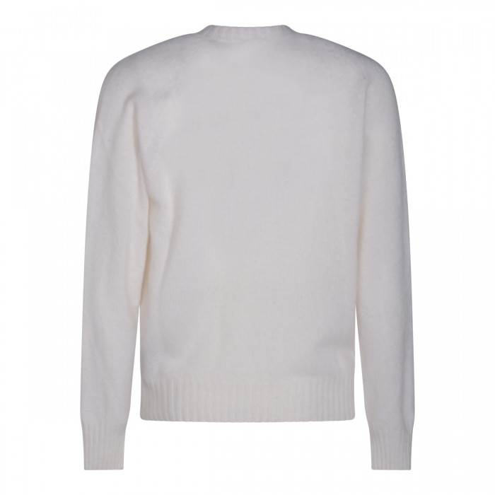 WHITE WOOL KNITWEAR 2
